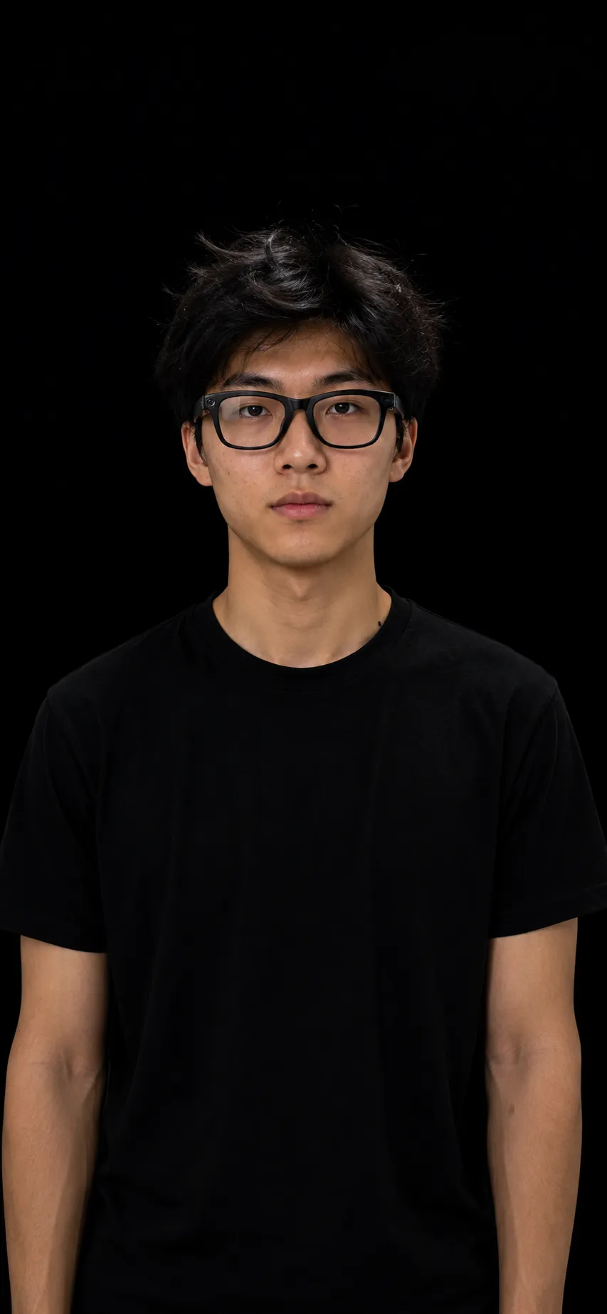 Iris glasses, front view